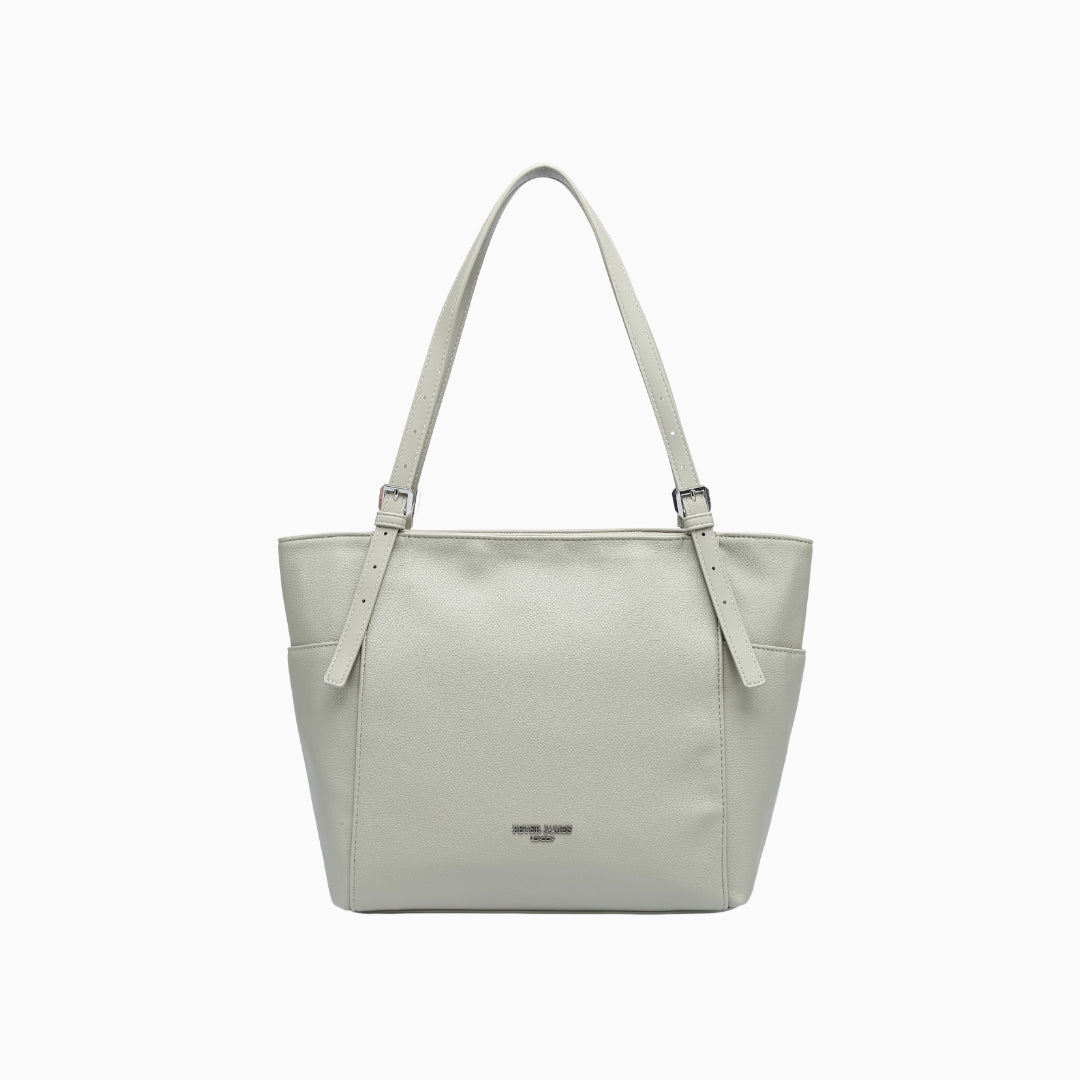 Cheyne Large Tote: Silver