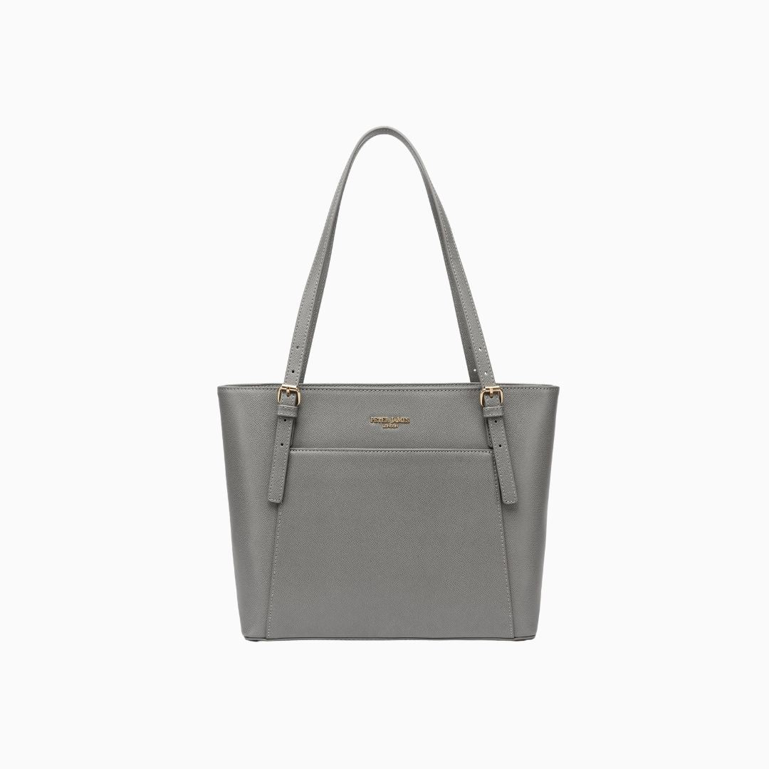 Dover Tote Shoulder Bag: Gray, view 1