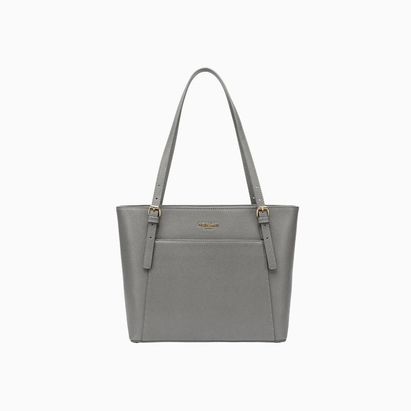 Dover Tote Shoulder Bag: Gray, view 1
