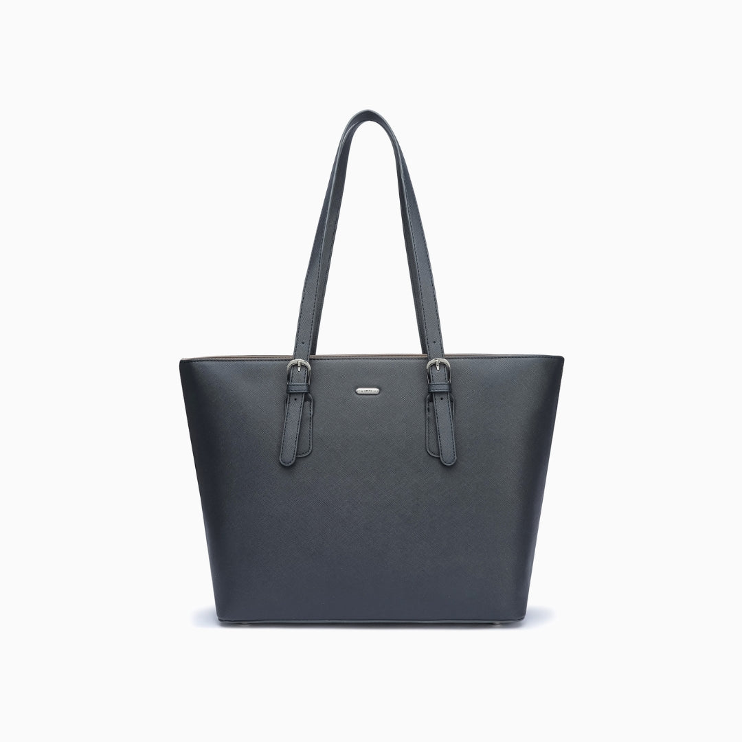 Halkin Tote: Gray, view 1