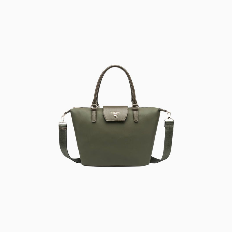 Belgrave Clean Line Tote: Green