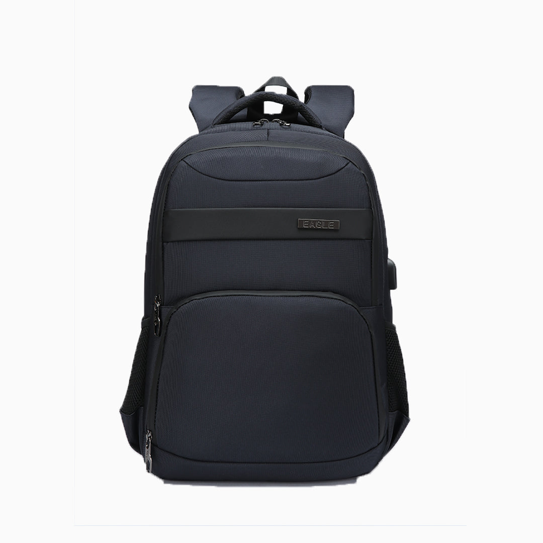 Camden Commando Backpack: Charcoal Blue