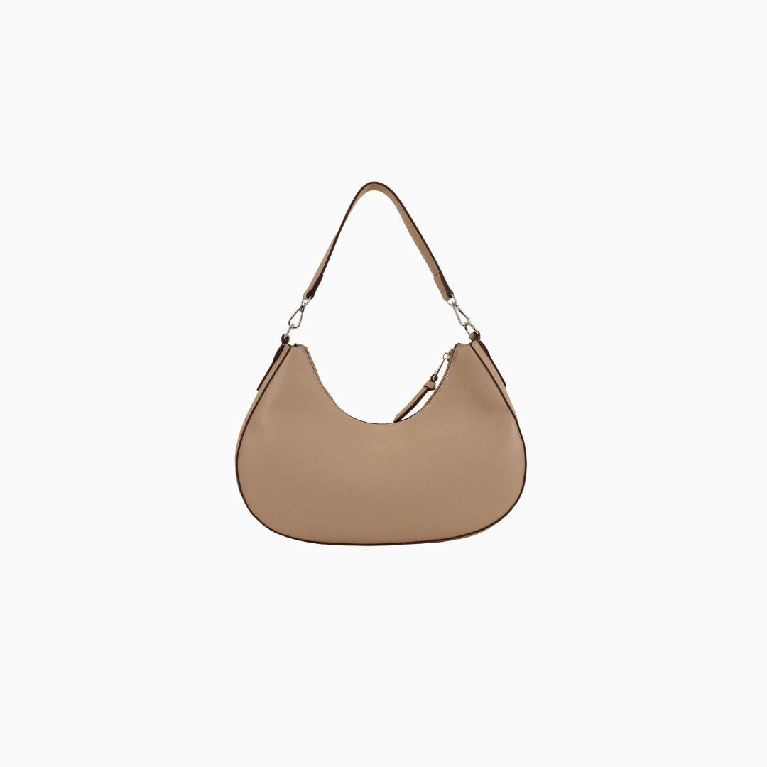 Audley Whipstitch Hobo: Beige