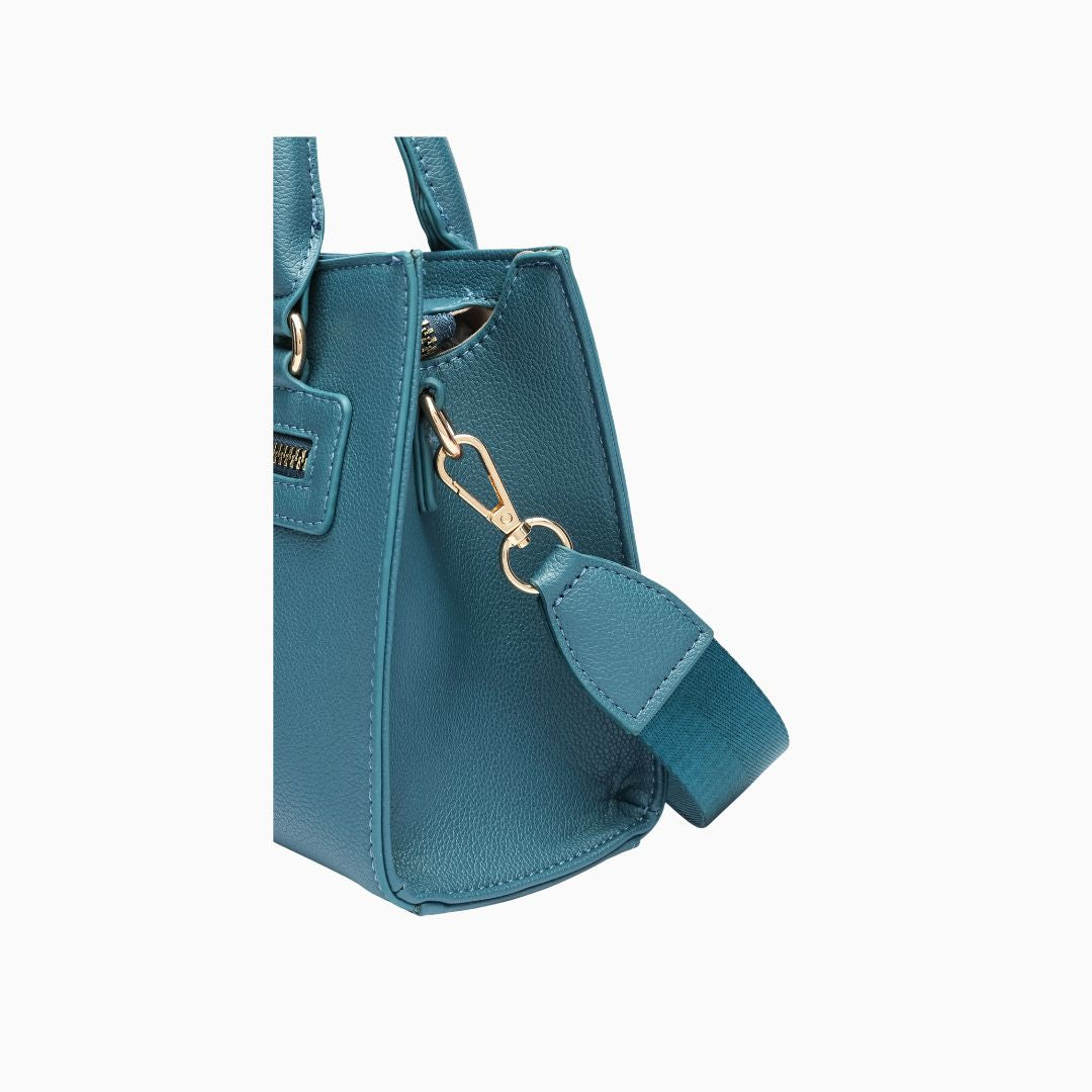 Walton Pocket Satchel: Blue, view 2