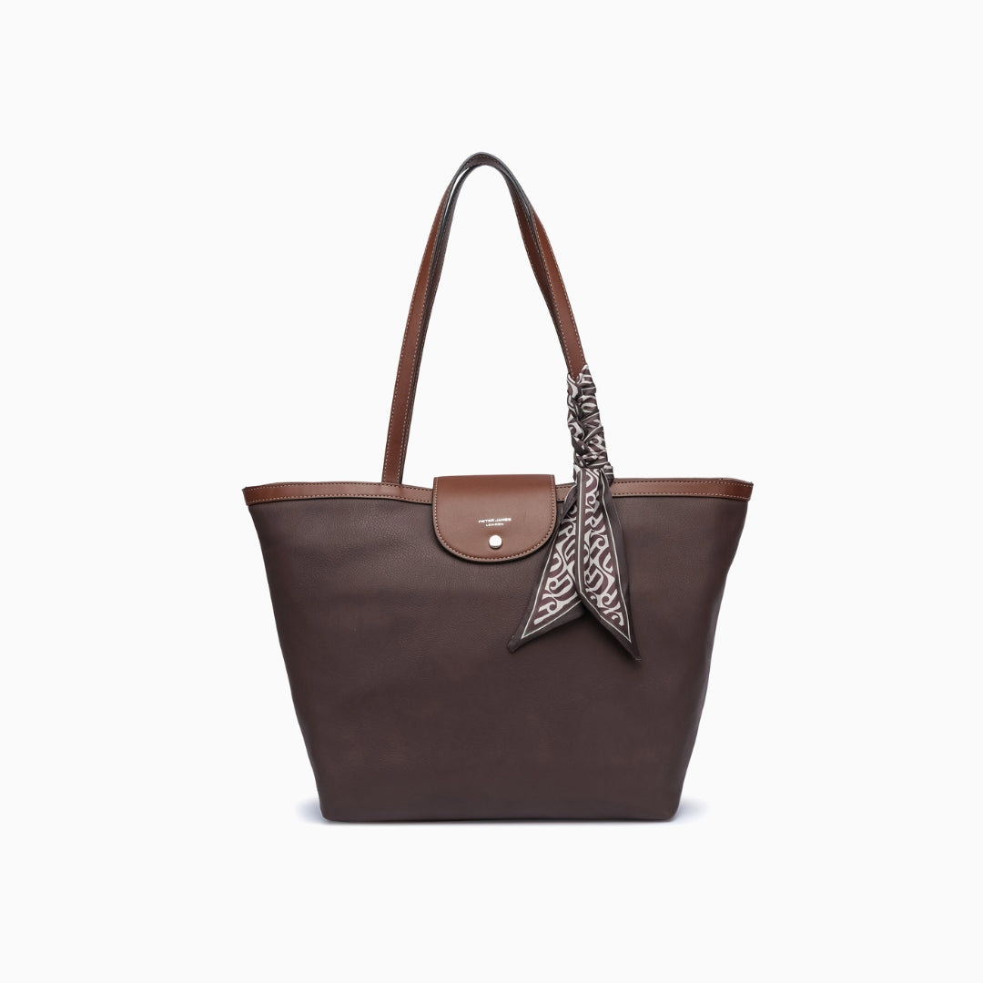 Jermyn Tote: Brown