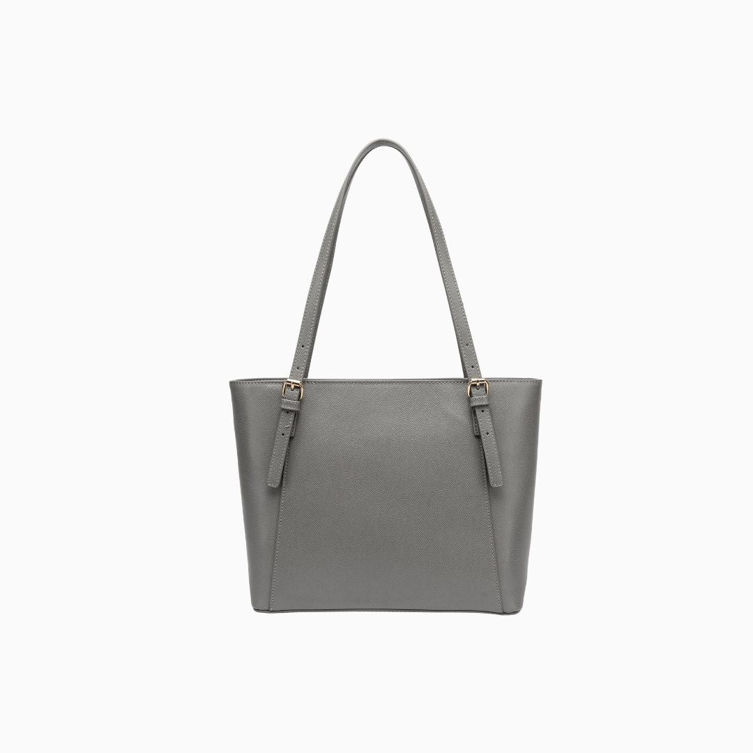 Dover Tote Shoulder Bag: Gray, view 3