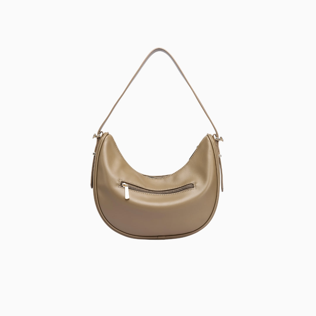 Grosvenor Crescent Hobo: Brown, view 4