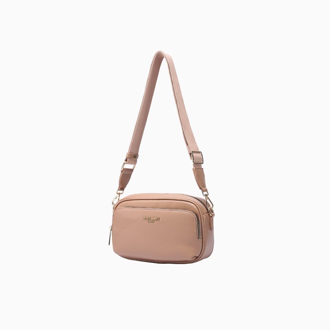Savile Camera Crossbody: Vintage Pink