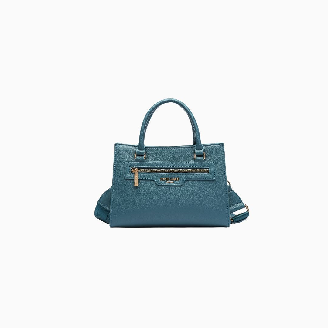 Walton Pocket Satchel: Blue