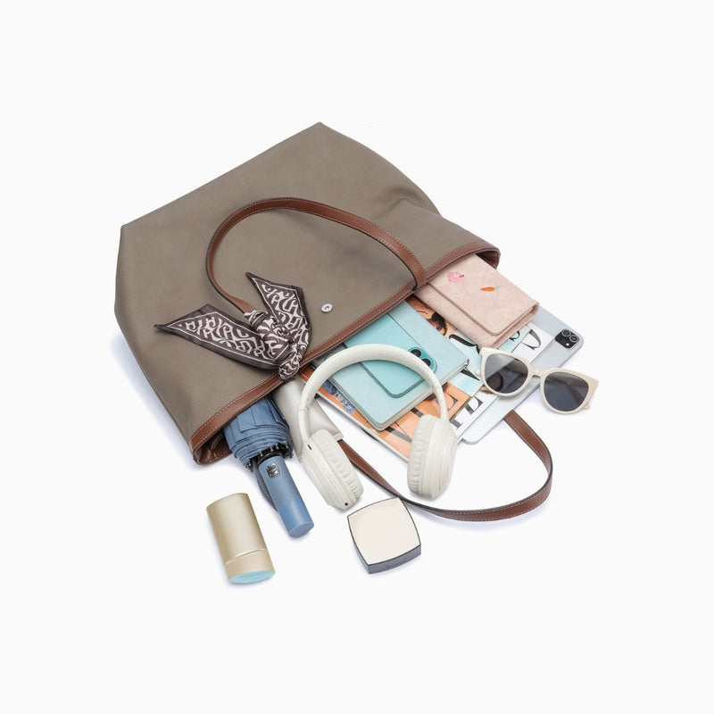 Jermyn Tote: Olive, view 4