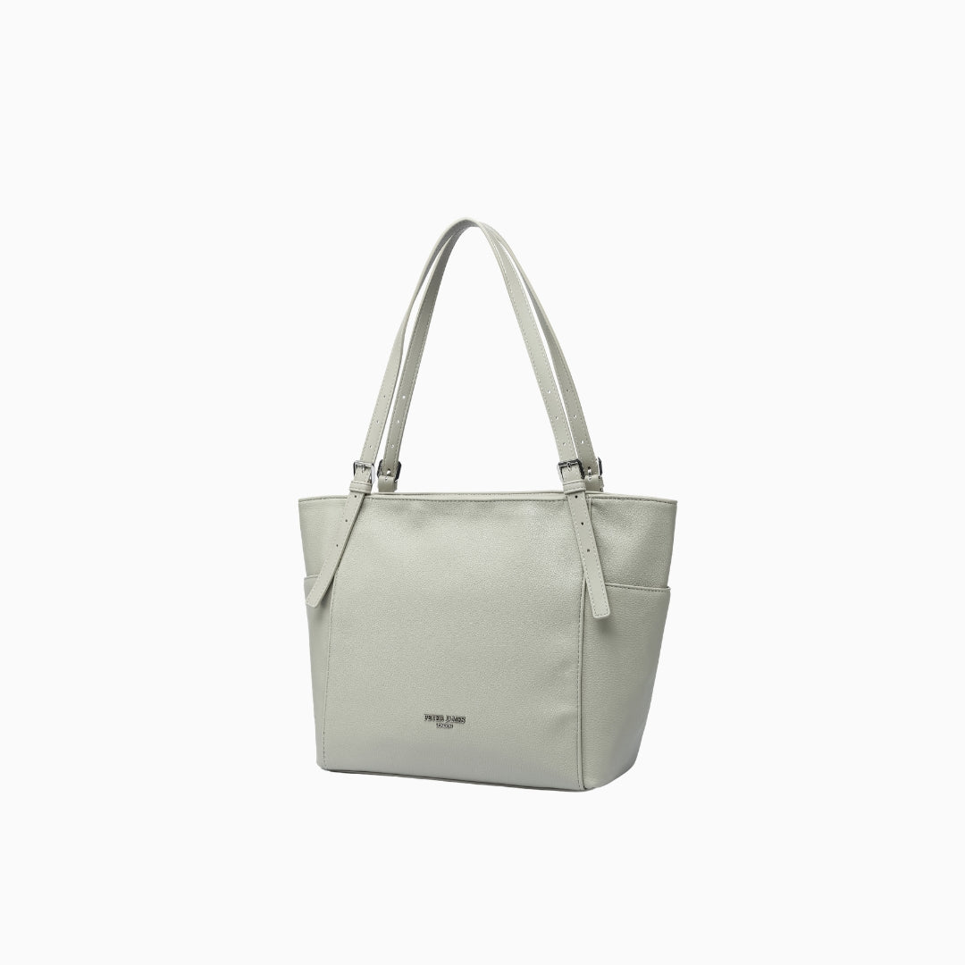 Cheyne Large Tote: Silver