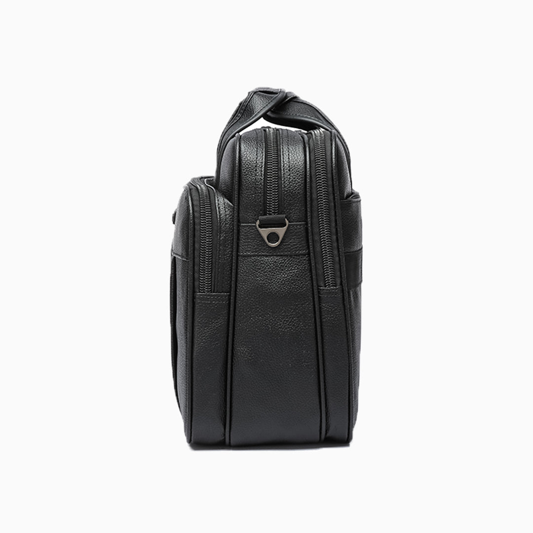 Canary Laptop Bag Black: Black, view 4