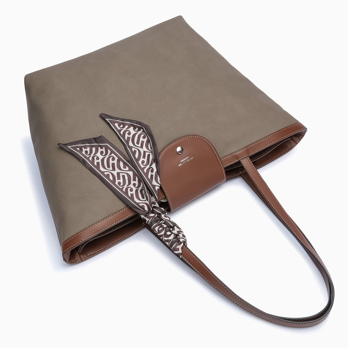 Jermyn Tote: Olive, view 5