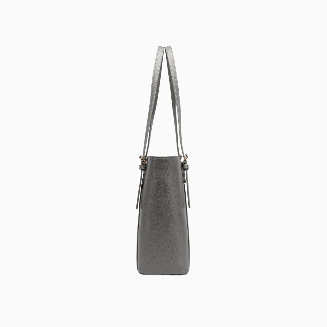Dover Tote Shoulder Bag: Gray, view 5