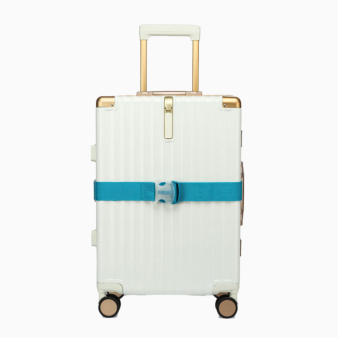 Transparent Luggage Strap: Light Blue, view 5