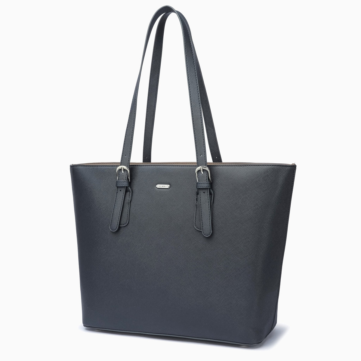 Halkin Tote: Gray, view 5