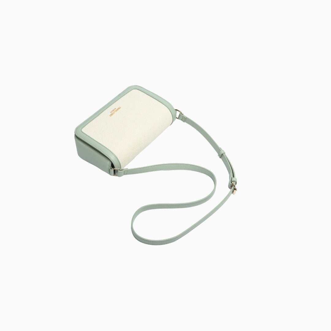 Portman Crossbody Shoulder Bag: Green