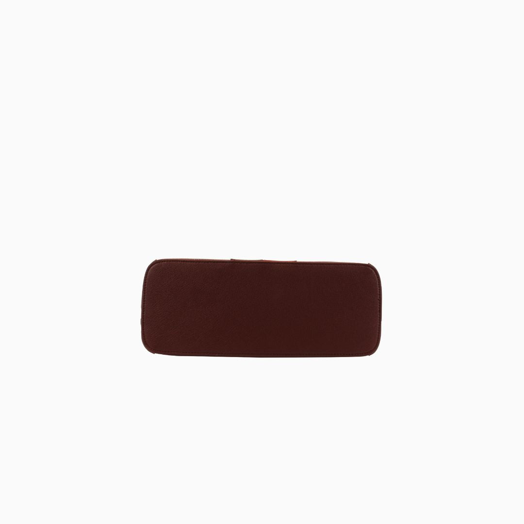 Pelham Horsehair Tote: Red