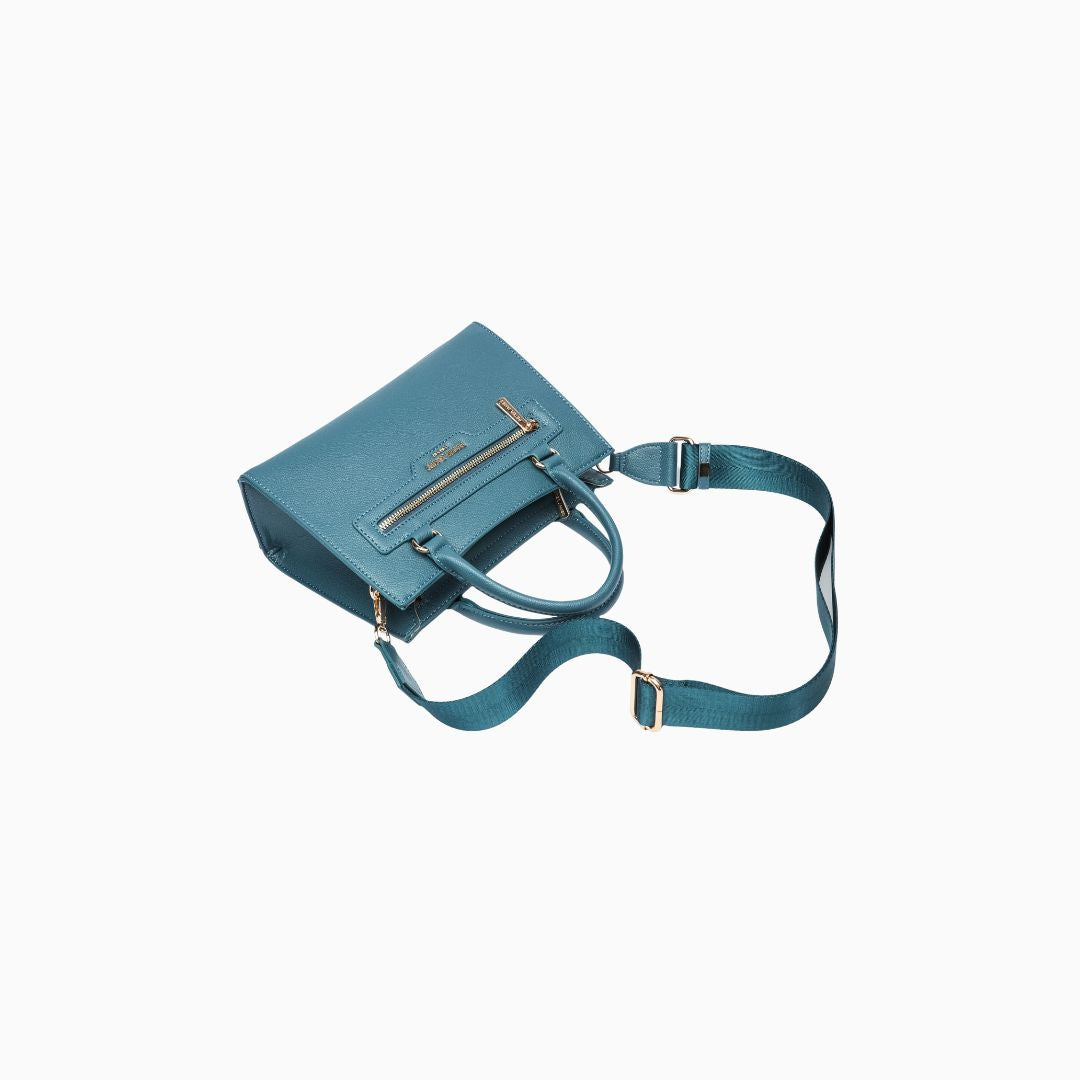 Walton Pocket Satchel: Blue