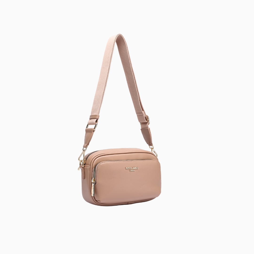 Savile Camera Crossbody: Vintage Pink