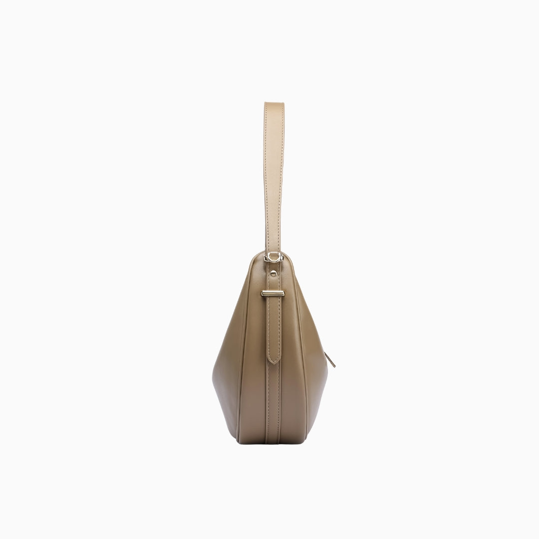 Grosvenor Crescent Hobo: Brown, view 7