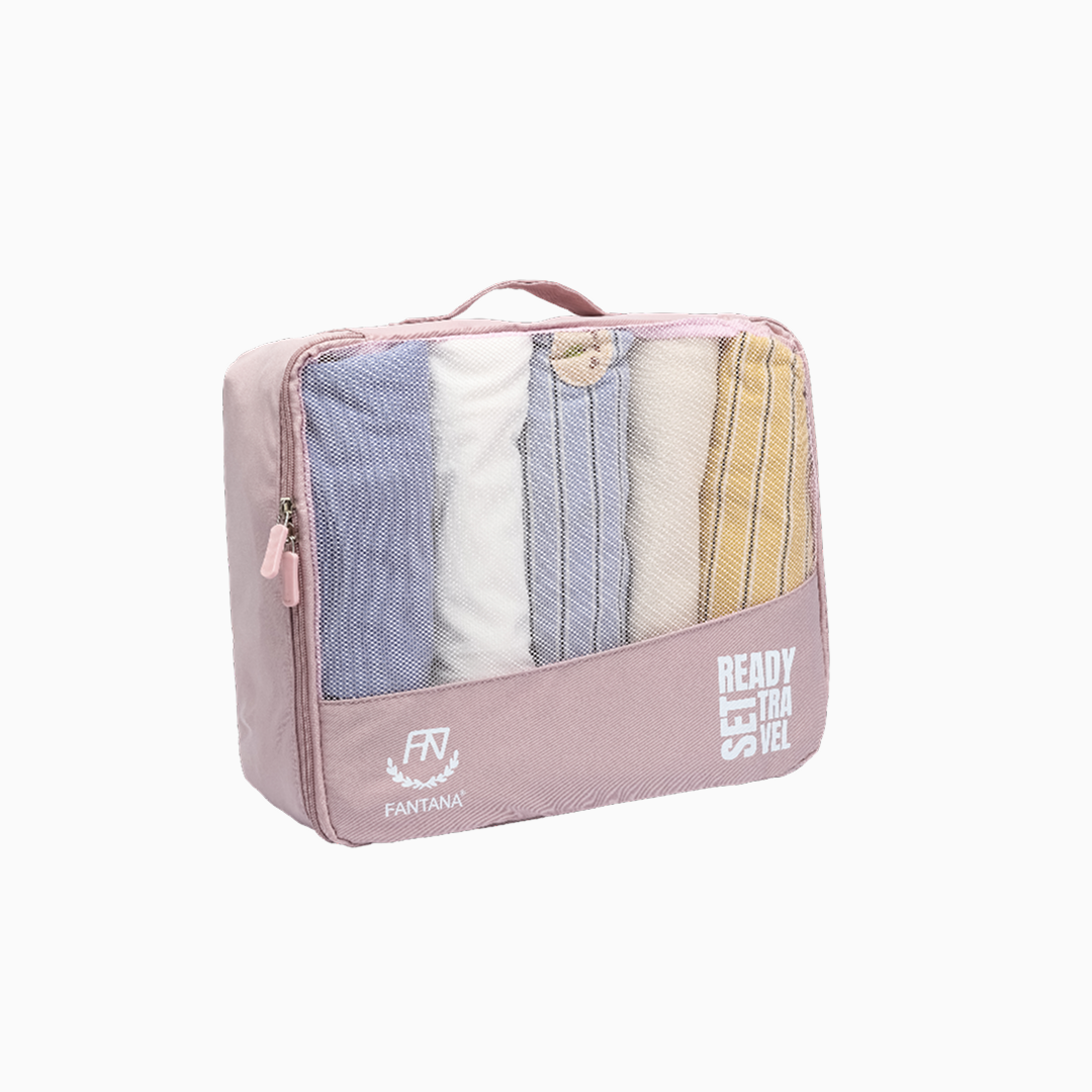 Packing Cube Set of 6: Vintage Pink, view 7