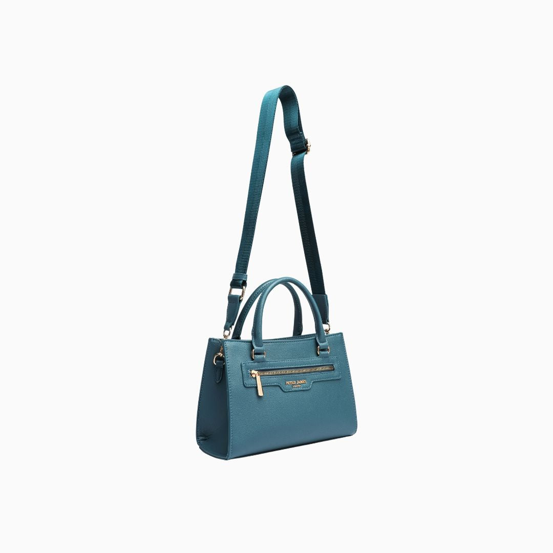 Walton Pocket Satchel: Blue