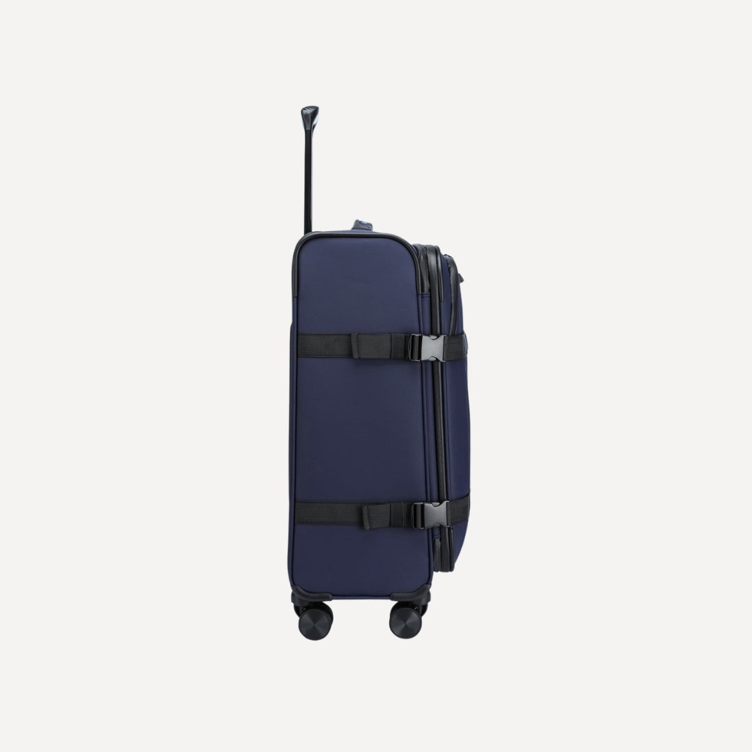 Shoreditch Spinner Trolley Case Large: Navy, view 6