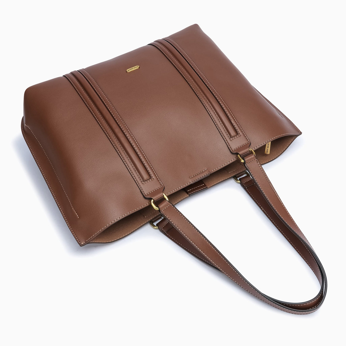 Albemarle Tote: Brown, view 7