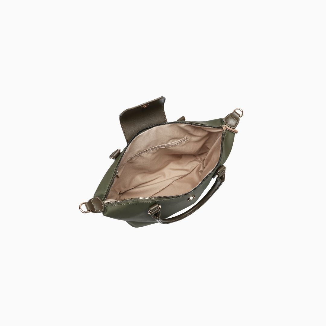 Belgrave Clean Line Tote: Green