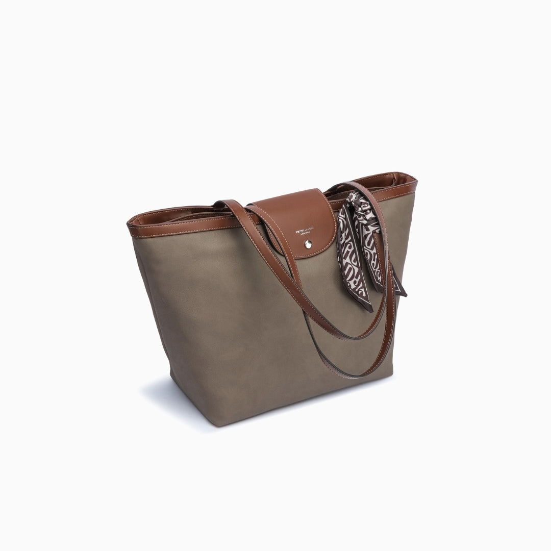 Jermyn Tote: Olive, view 8