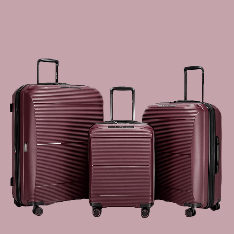 Greenwich Set of 3: Burgundy