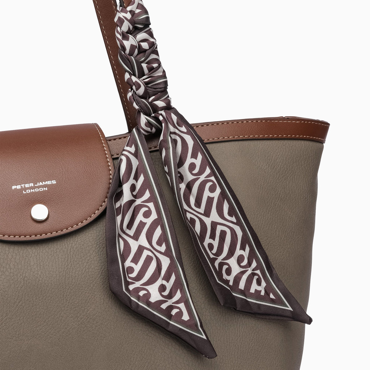 Jermyn Tote: Olive, view 9
