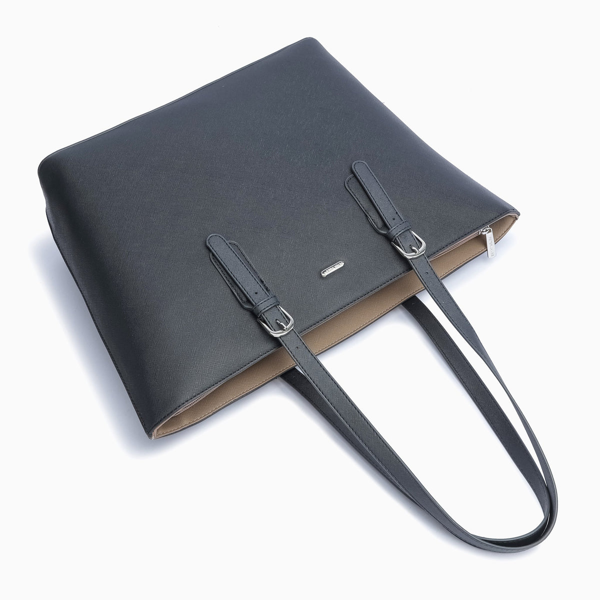 Halkin Tote: Gray, view 10