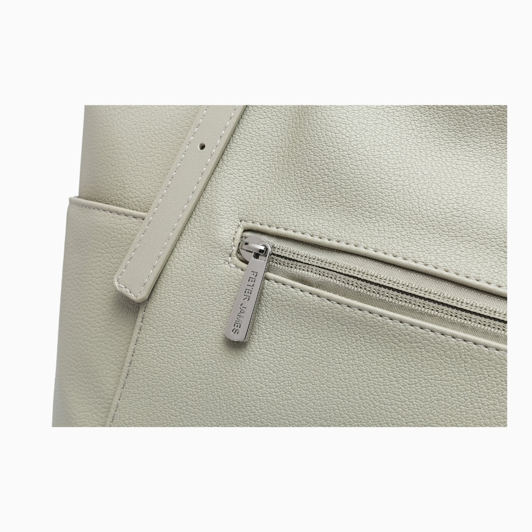 Cheyne Large Tote: Silver, view 10
