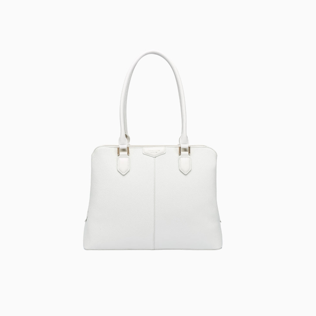 Elystan Shoulder Bag: White