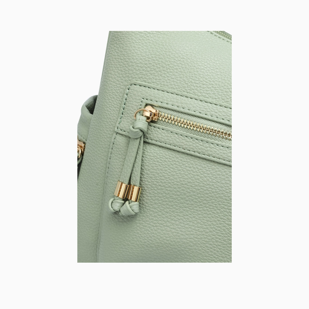 Bryanston Shoulder Bag: Green