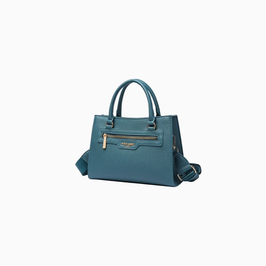 Walton Pocket Satchel: Blue