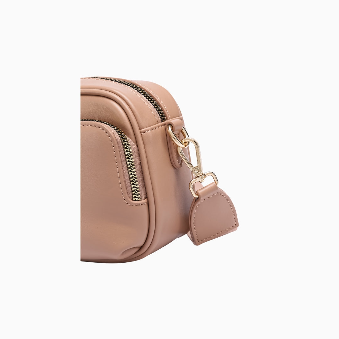 Savile Camera Crossbody: Vintage Pink