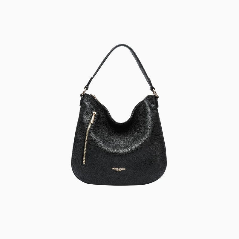 Thurloe Single Strap Hobo: Black