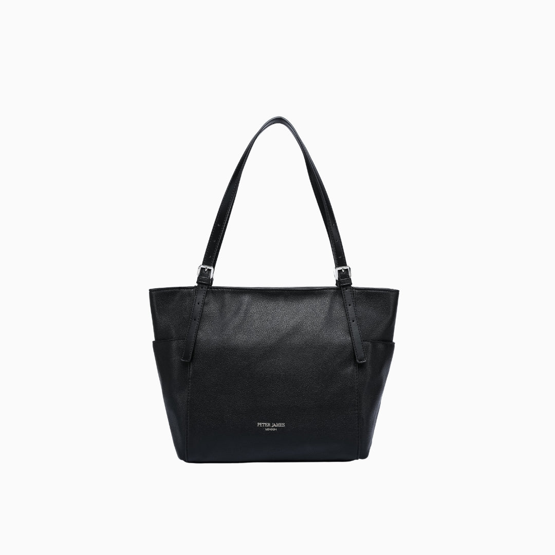 Cheyne Large Tote: Black