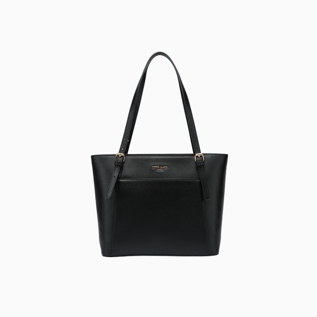 Dover Tote Shoulder Bag: Black