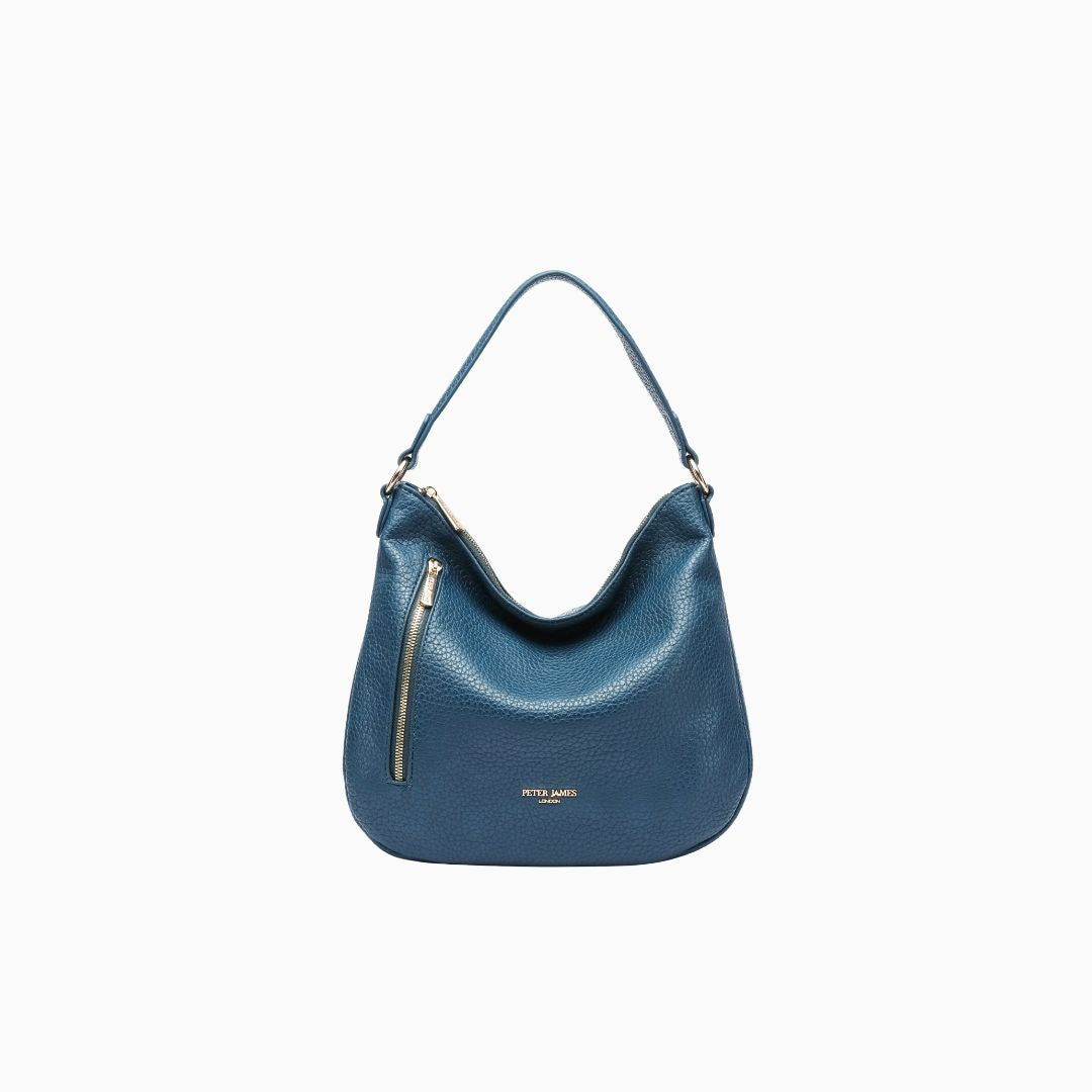 Thurloe Single Strap Hobo: Blue