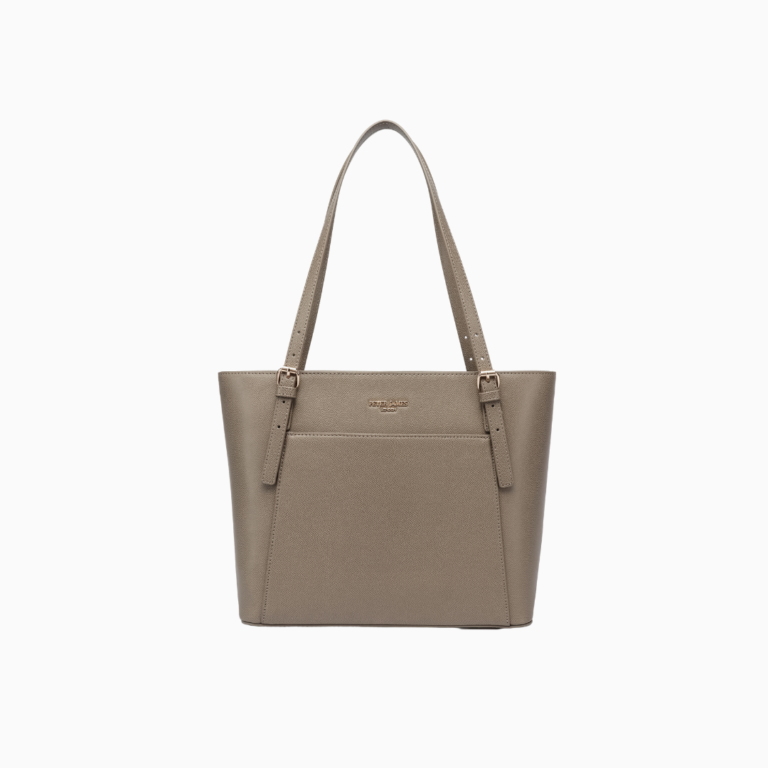 Dover Tote Shoulder Bag: Brown