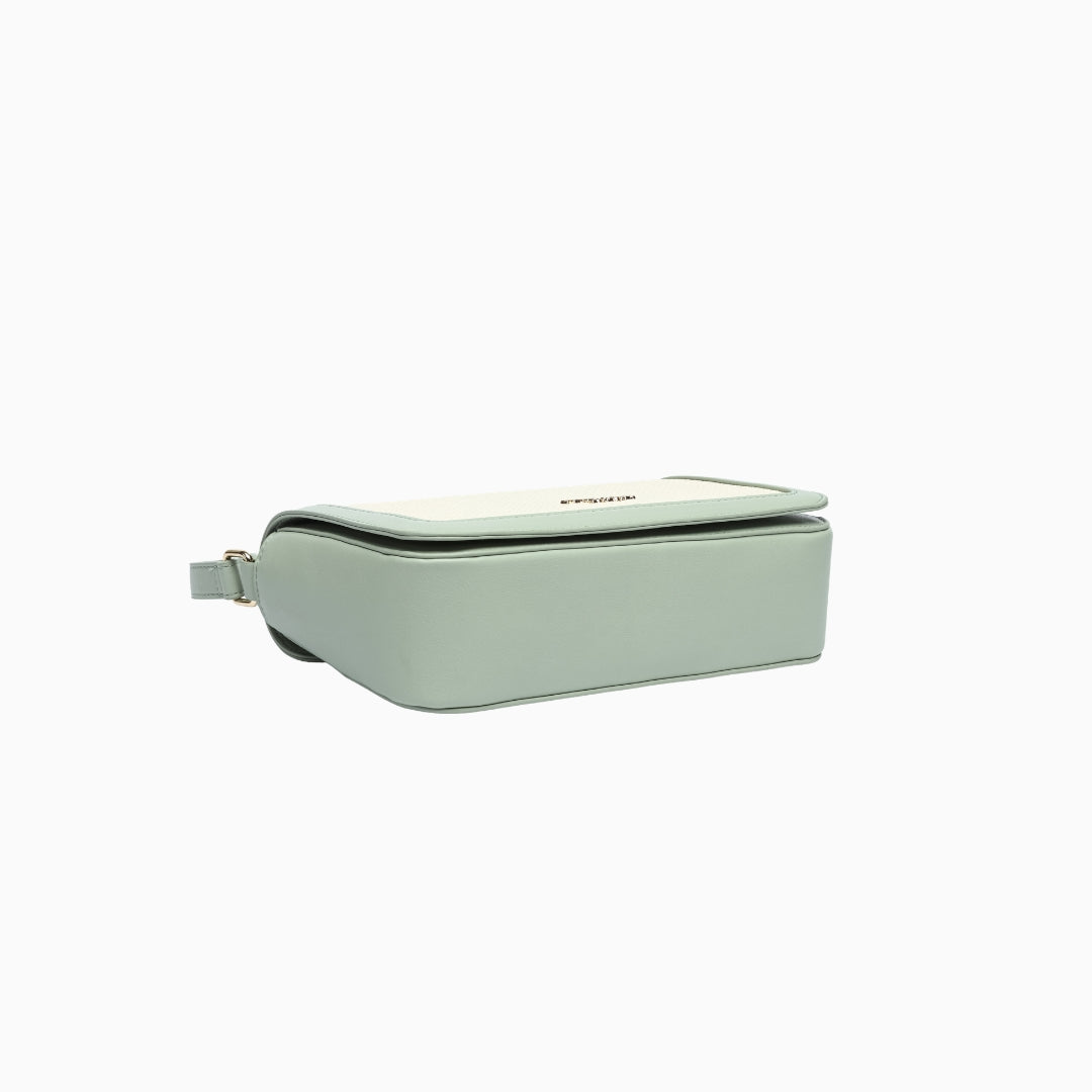 Portman Crossbody Shoulder Bag: Green