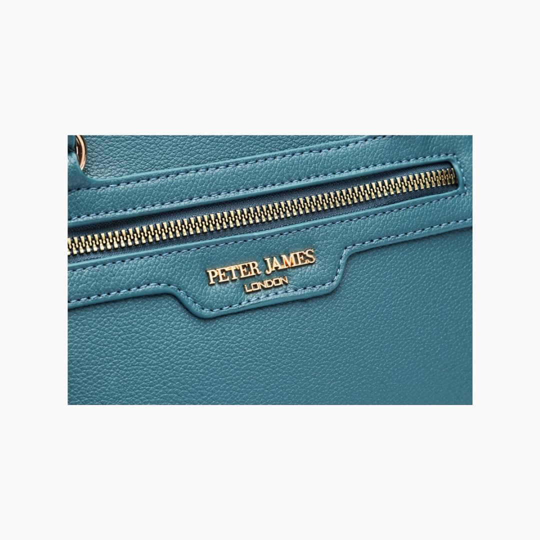 Walton Pocket Satchel: Blue