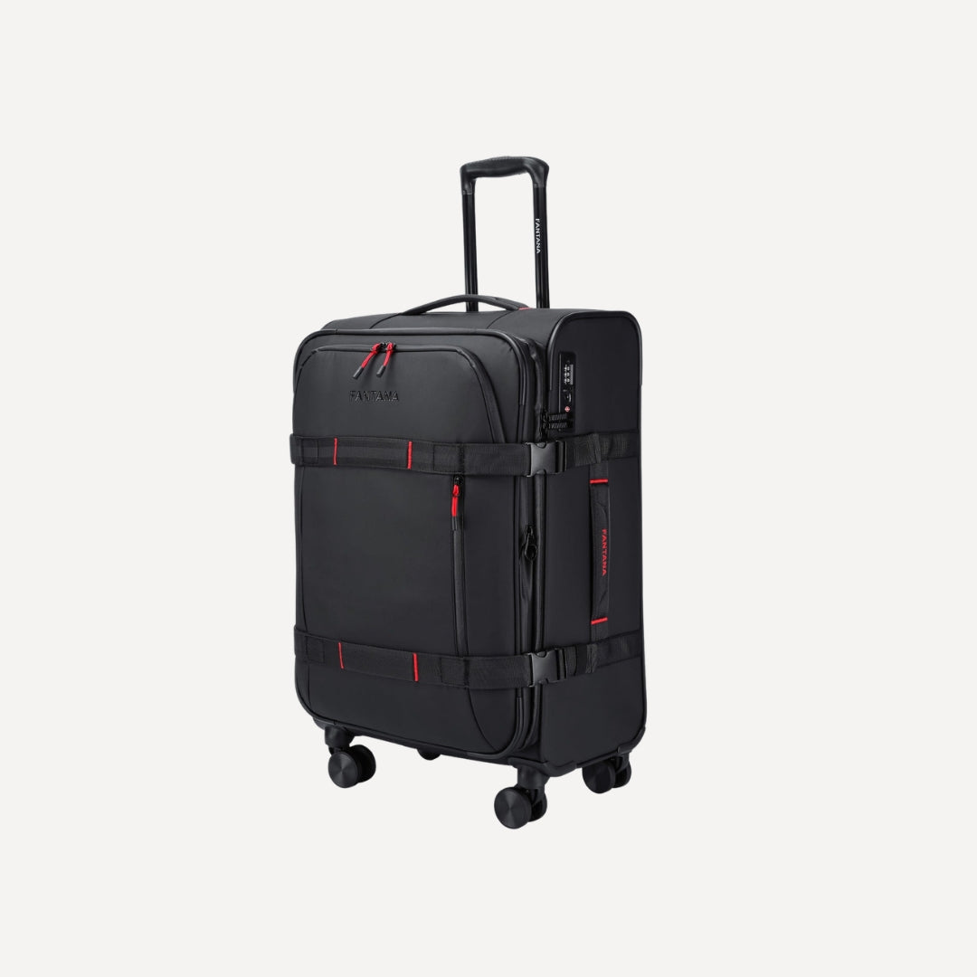 Shoreditch Spinner Trolley Case Large: Black, view 13