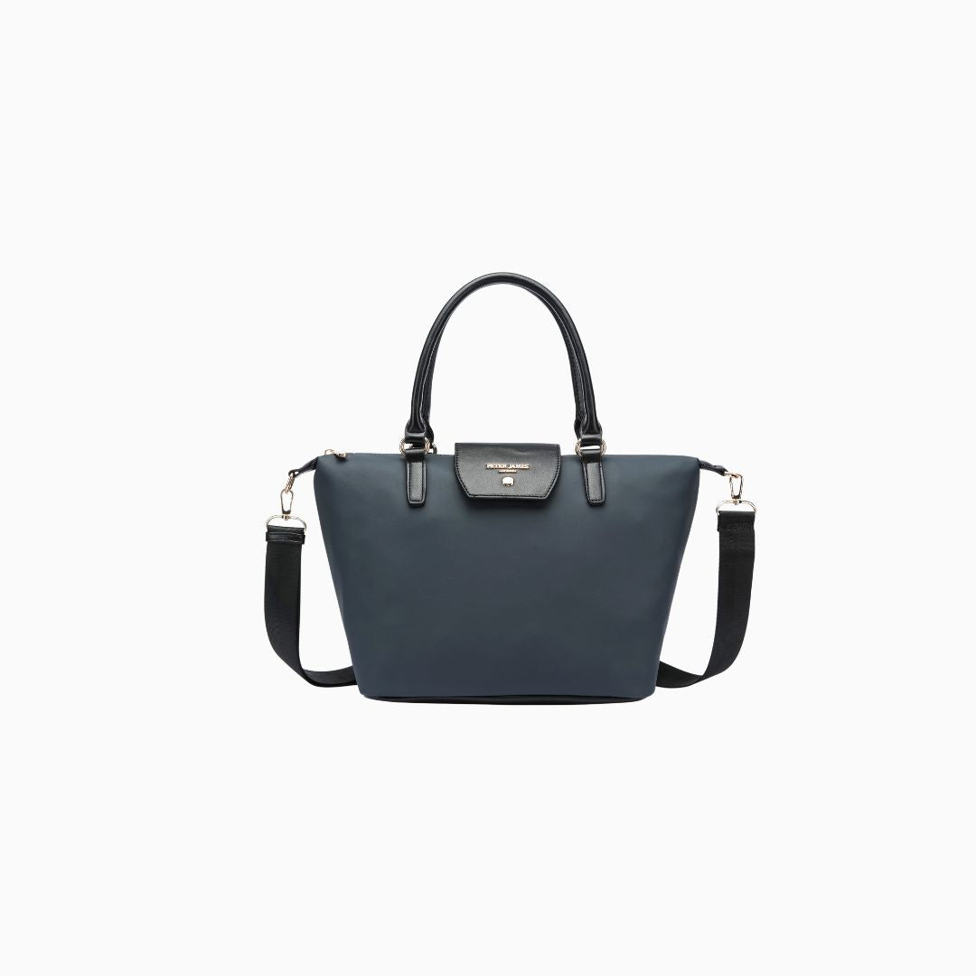 Belgrave Clean Line Tote: Blue