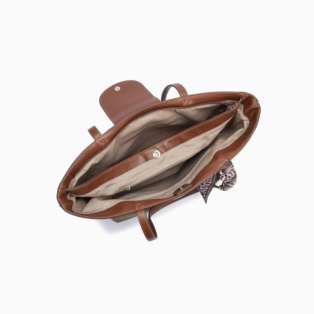 Jermyn Tote: Brown