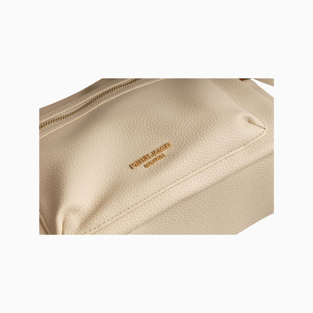 Bryanston Shoulder Bag: Beige